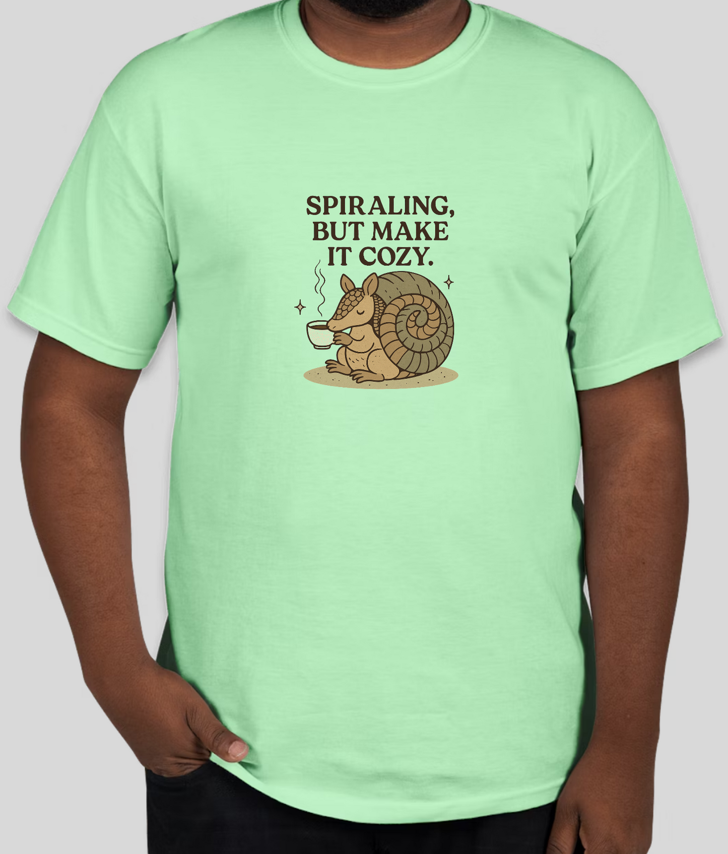 Spiraling but Make it Cozy T-Shirt