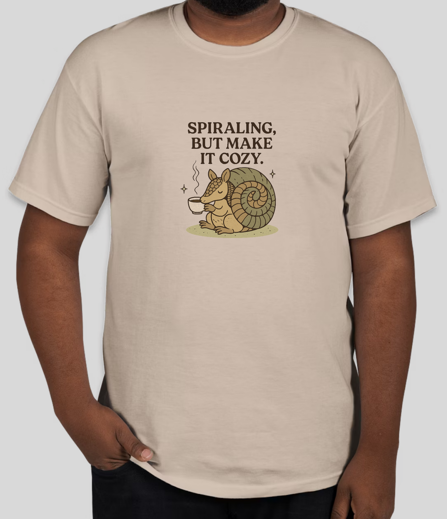 Spiraling but Make it Cozy T-Shirt
